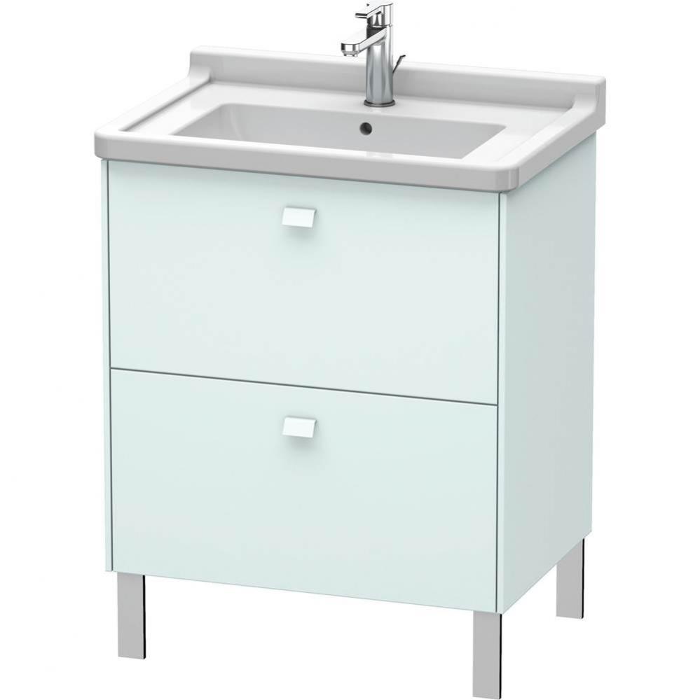 Duravit Brioso Floor Standing Vanity Unit  Light Blue Matte
