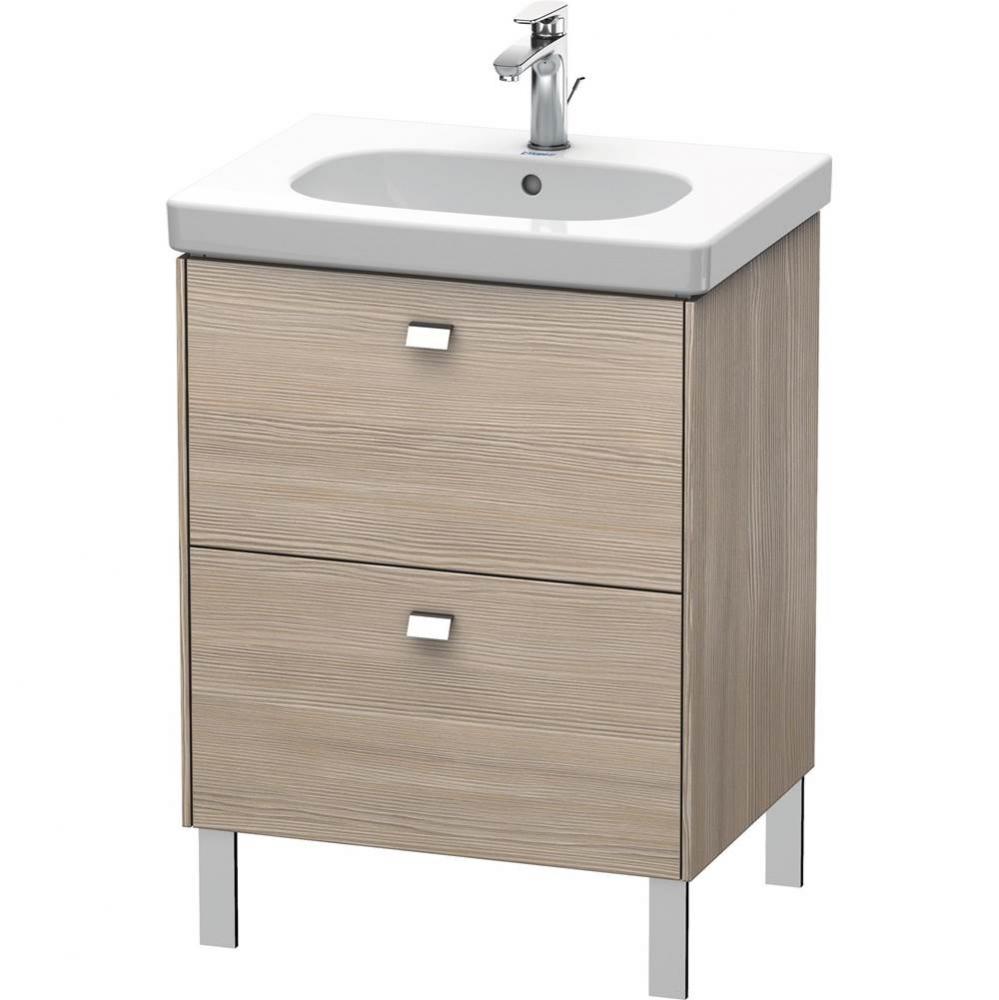 Duravit Brioso Floor Standing Vanity Unit  Pine Silver