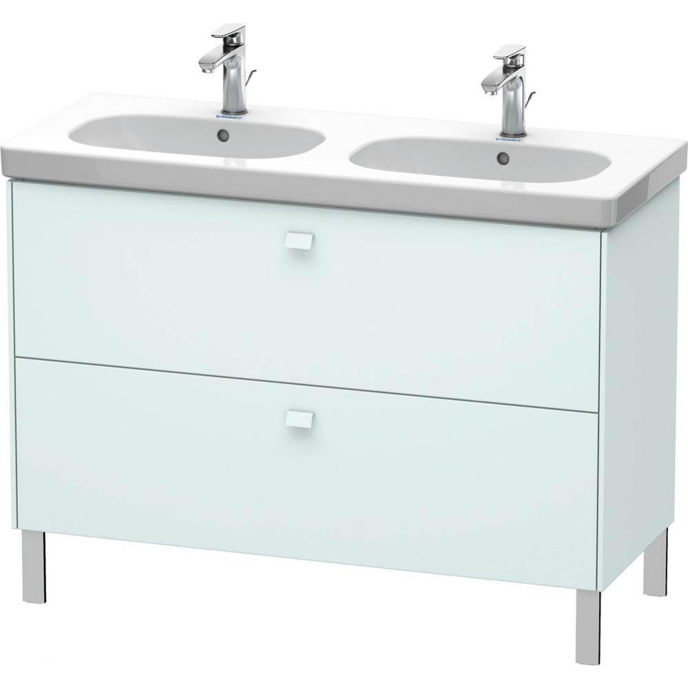 Duravit Brioso Floor Standing Vanity Unit  Light Blue Matte