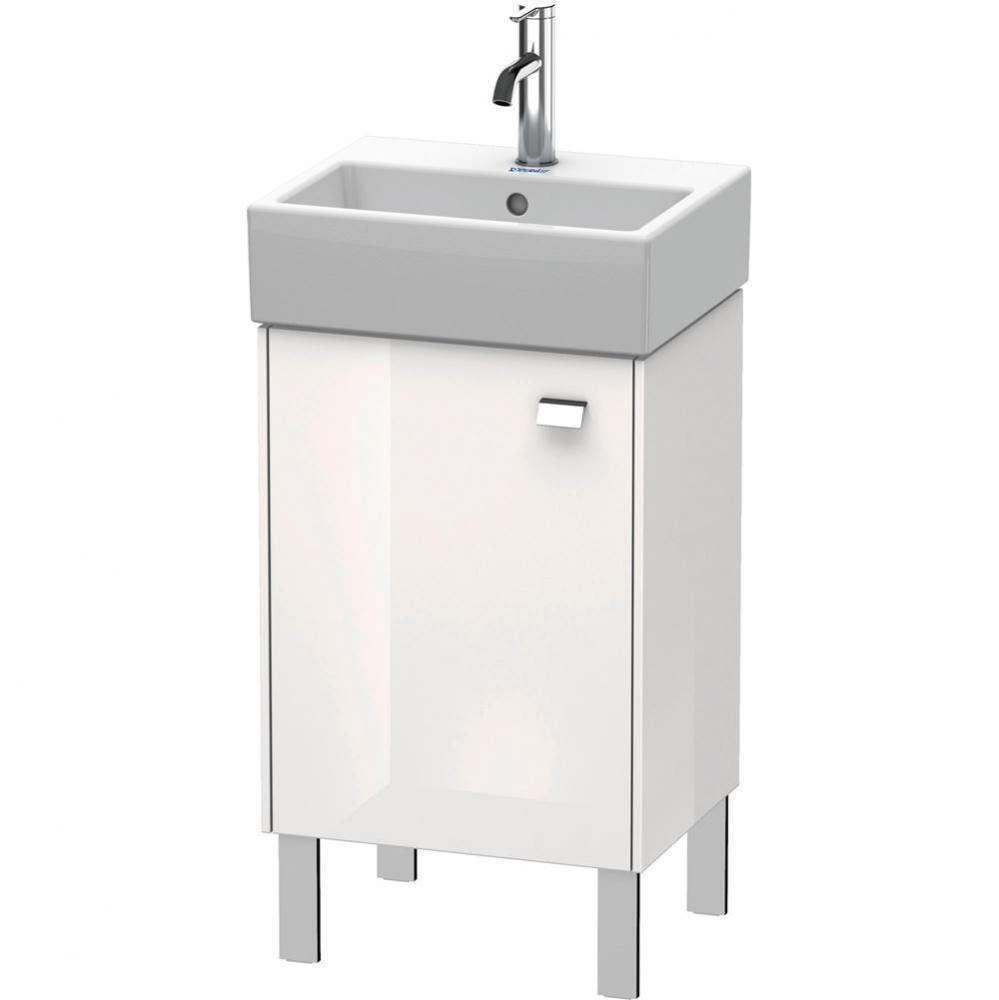 Brioso One Door Floorstanding Vanity Unit White