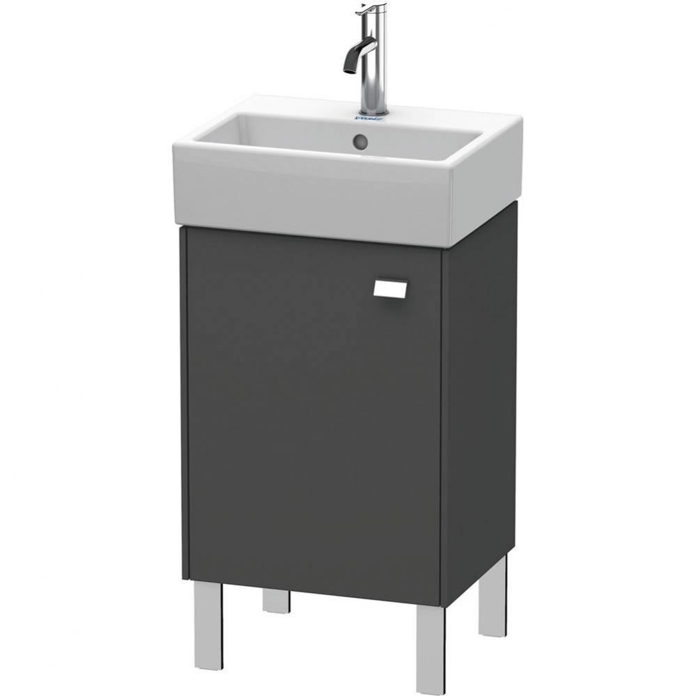 Brioso One Door Floorstanding Vanity Unit Graphite
