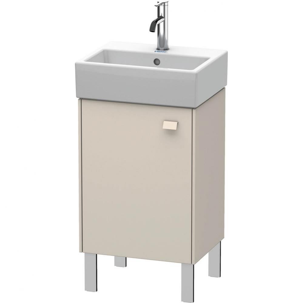 Brioso One Door Floorstanding Vanity Unit Taupe