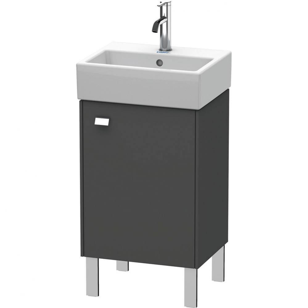 Brioso One Door Floorstanding Vanity Unit Graphite