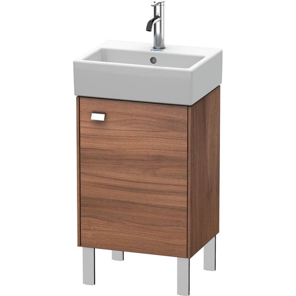 Brioso One Door Floorstanding Vanity Unit Walnut