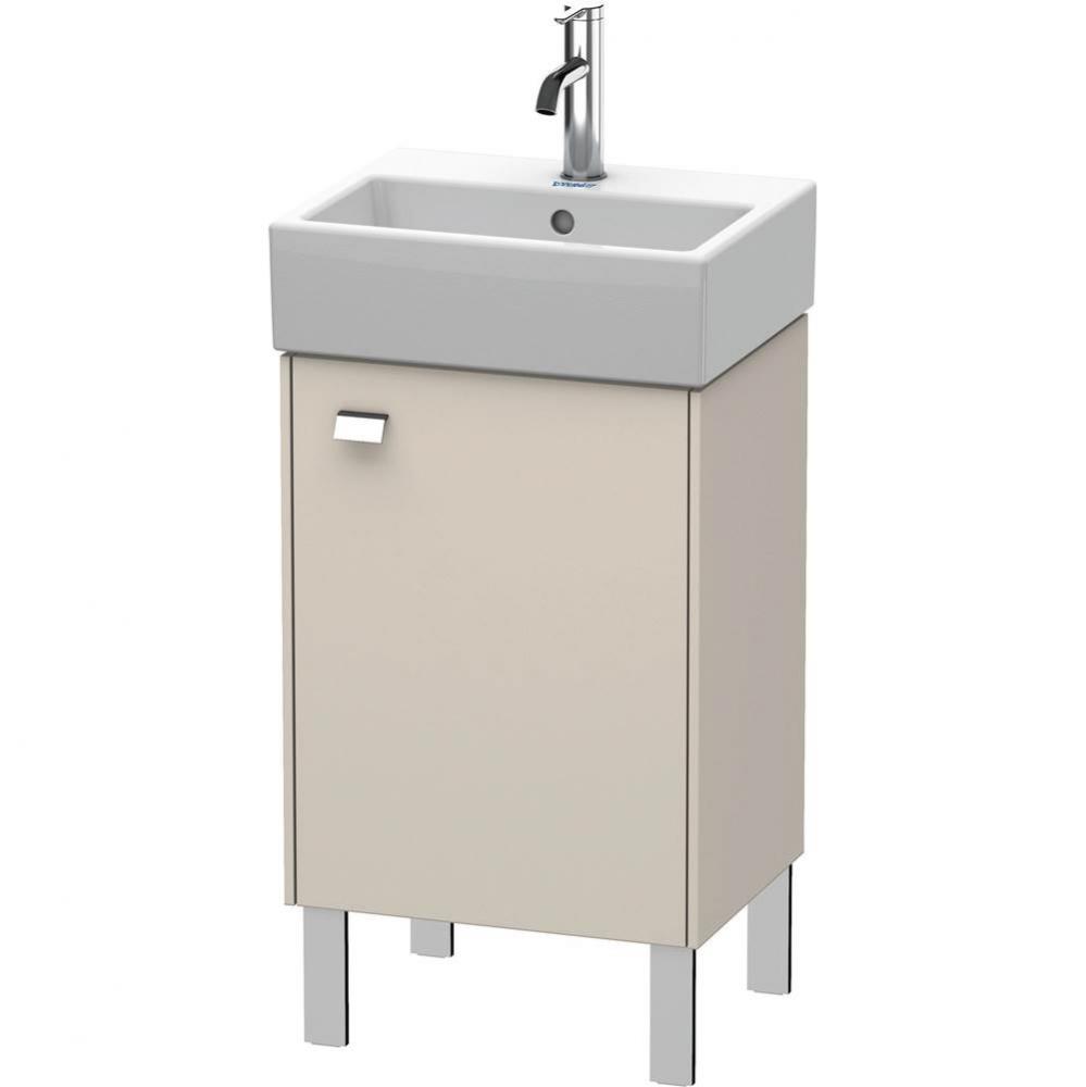 Brioso One Door Floorstanding Vanity Unit Taupe