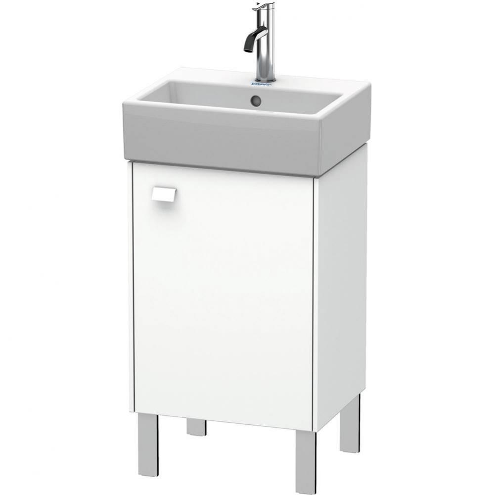 Brioso One Door Floorstanding Vanity Unit White