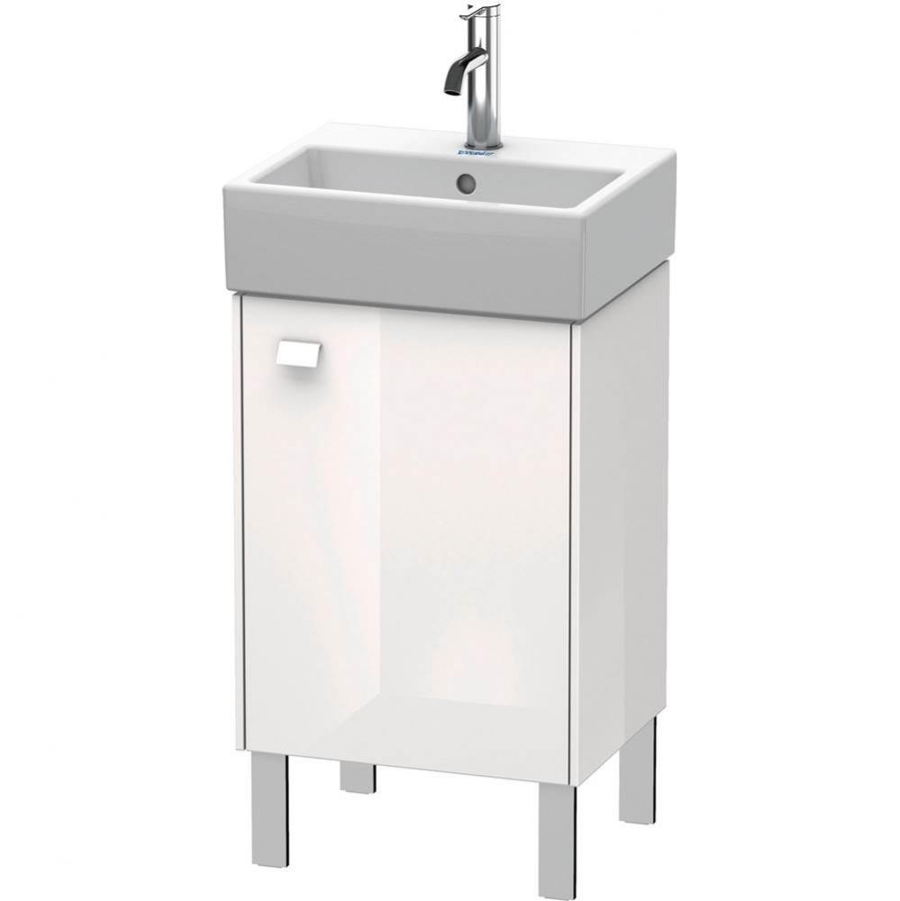 Brioso One Door Floorstanding Vanity Unit White