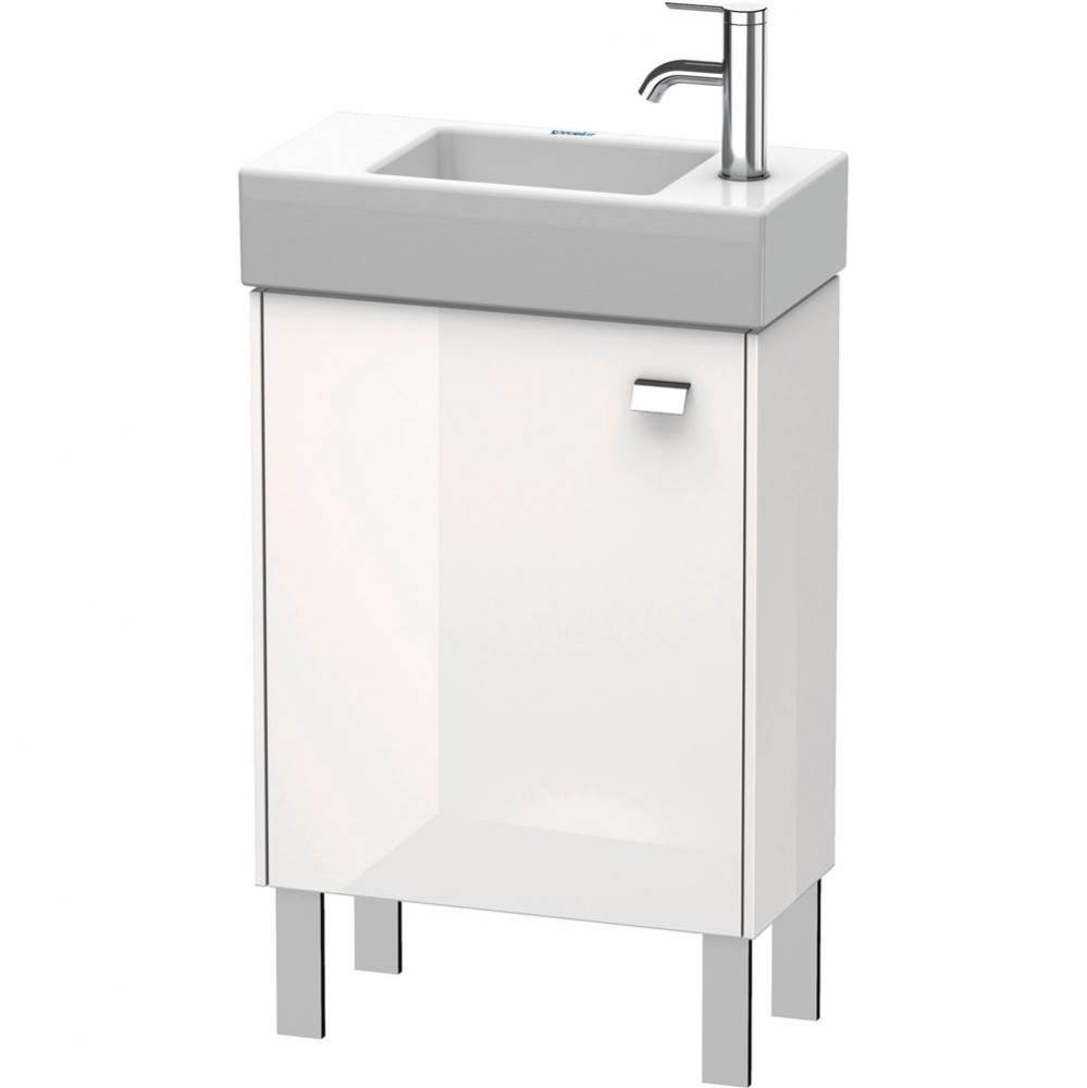 Brioso One Door Floorstanding Vanity Unit White