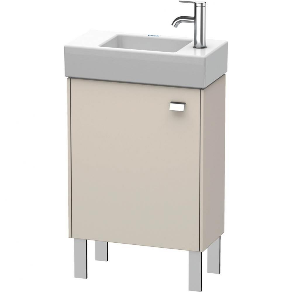 Brioso One Door Floorstanding Vanity Unit Taupe