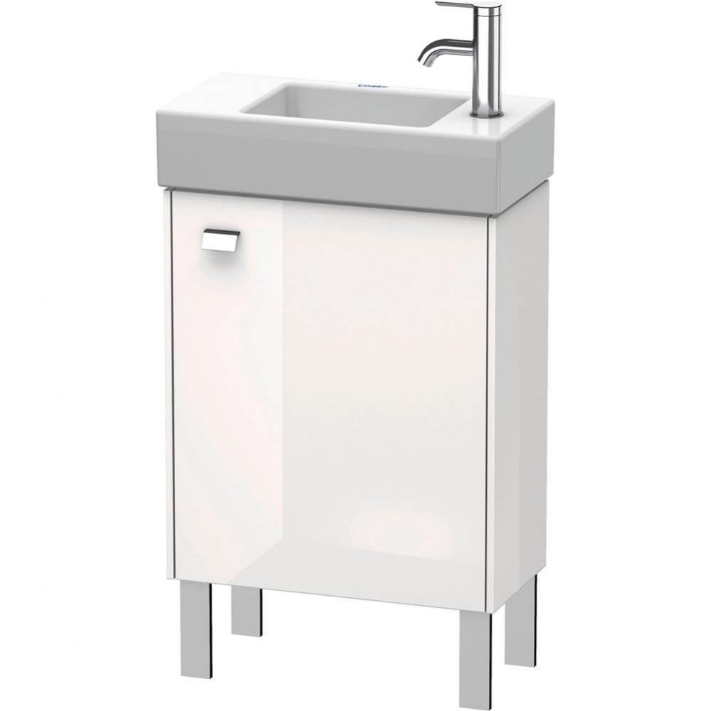 Brioso One Door Floorstanding Vanity Unit White