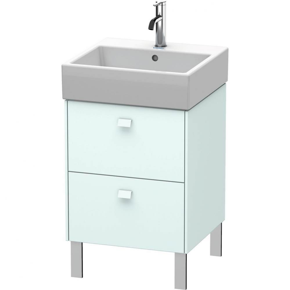 Duravit Brioso Floor Standing Vanity Unit  Light Blue Matte