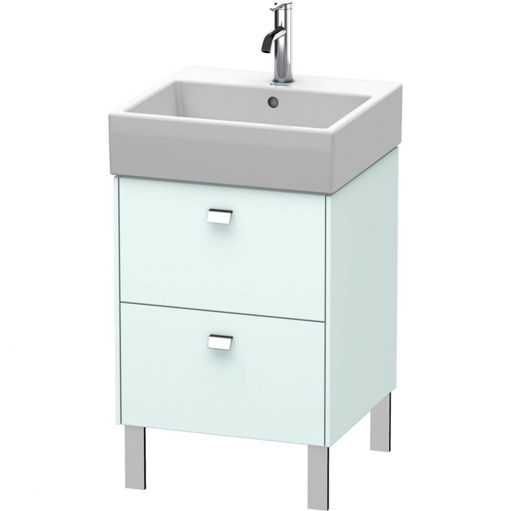 Duravit Brioso Floor Standing Vanity Unit  Light Blue Matte