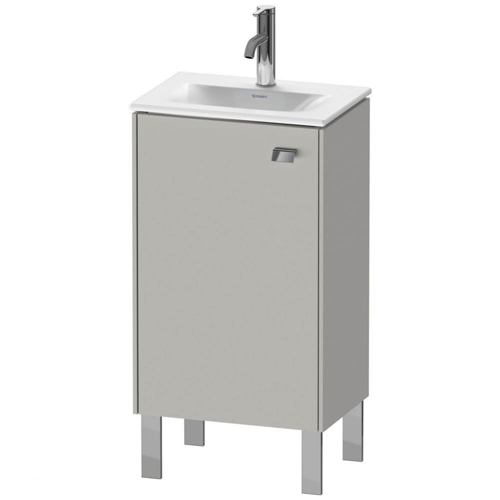 Brioso One Door Floorstanding Vanity Unit Concrete Gray