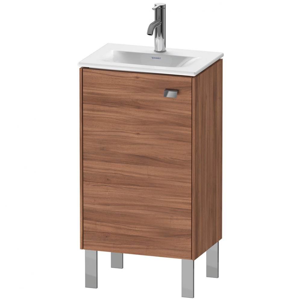 Brioso One Door Floorstanding Vanity Unit Walnut