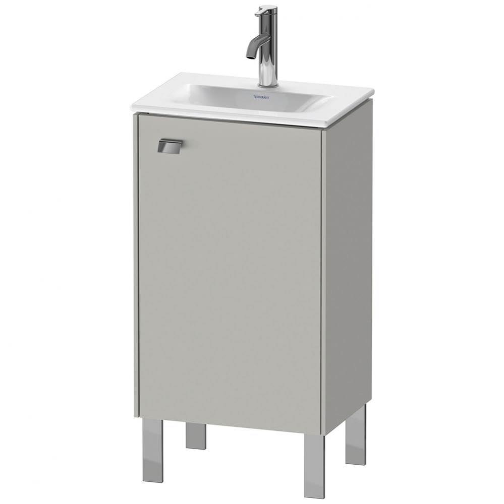 Brioso One Door Floorstanding Vanity Unit Concrete Gray