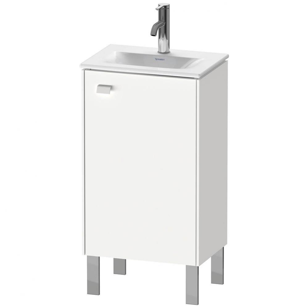 Brioso One Door Floorstanding Vanity Unit White