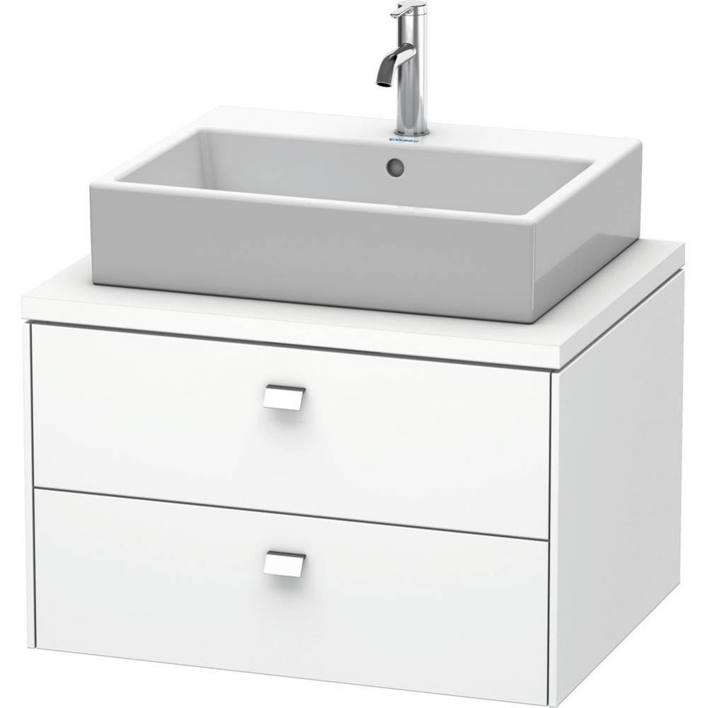 Duravit Brioso Vanity Unit for Console  White Matte