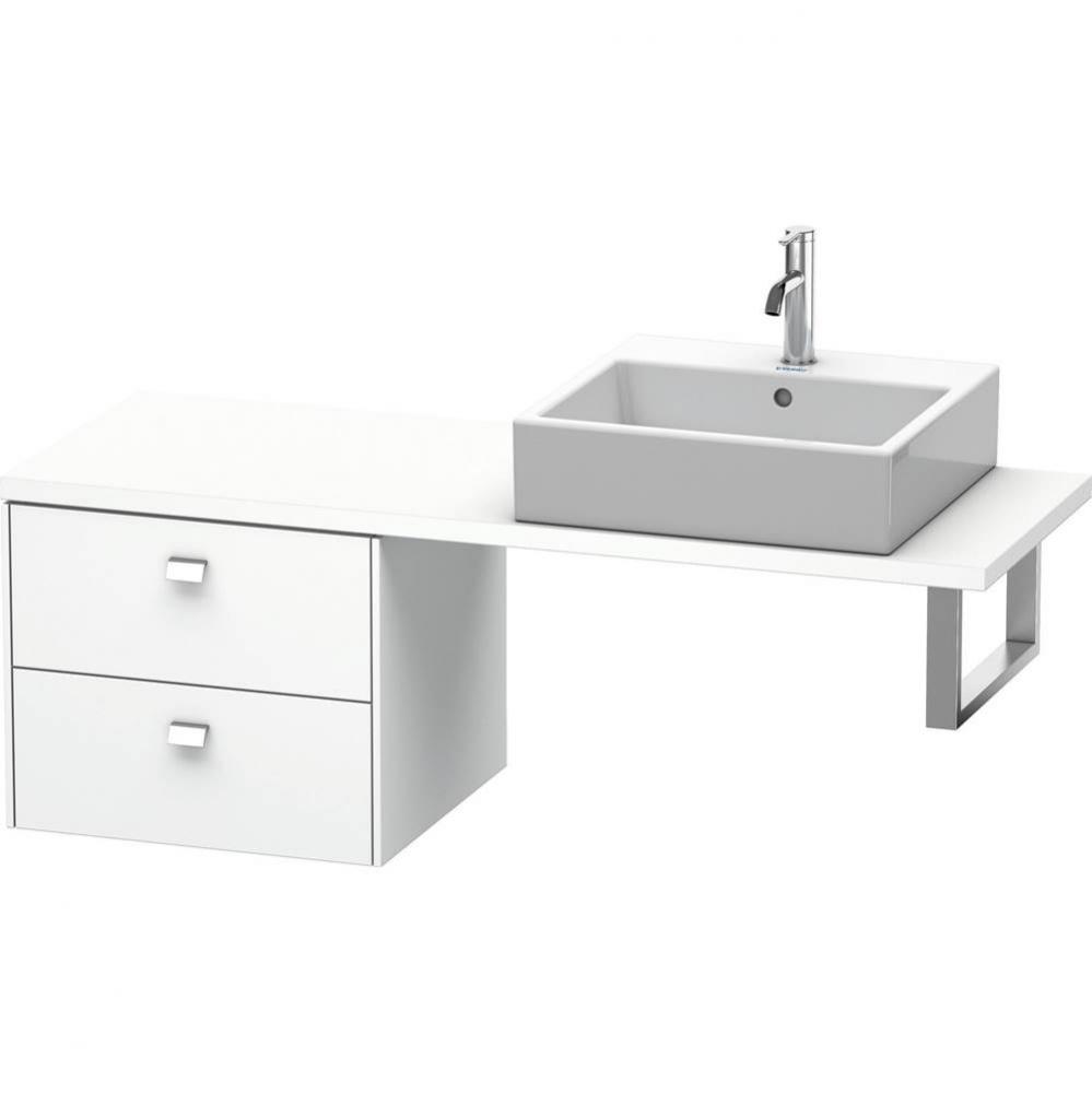 Duravit Brioso Low Cabinet for Console  White Matte