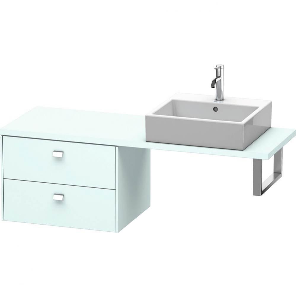 Duravit Brioso Low Cabinet for Console  Light Blue Matte