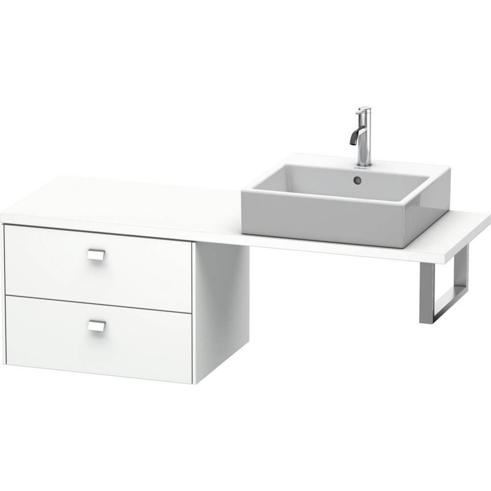Duravit Brioso Low Cabinet for Console  White Matte