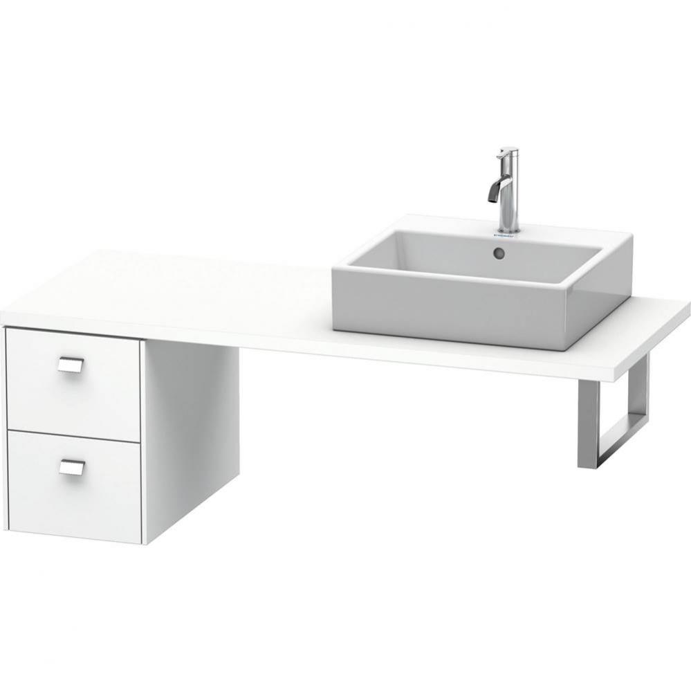 Duravit Brioso Low Cabinet for Console  White Matte