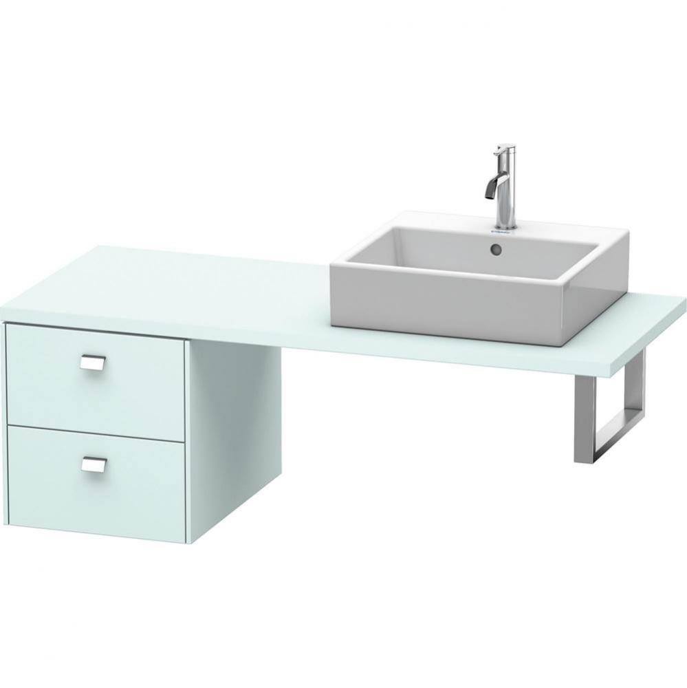 Duravit Brioso Low Cabinet for Console  Light Blue Matte