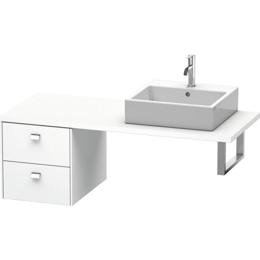 Duravit Brioso Low Cabinet for Console  White Matte