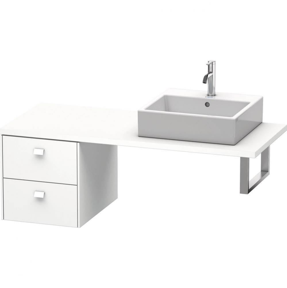 Duravit Brioso Low Cabinet for Console  White Matte