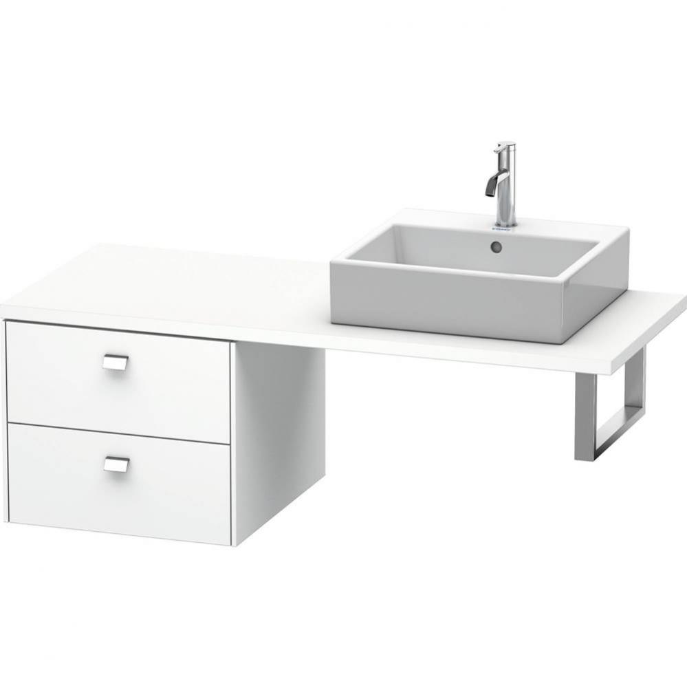 Duravit Brioso Low Cabinet for Console  White Matte