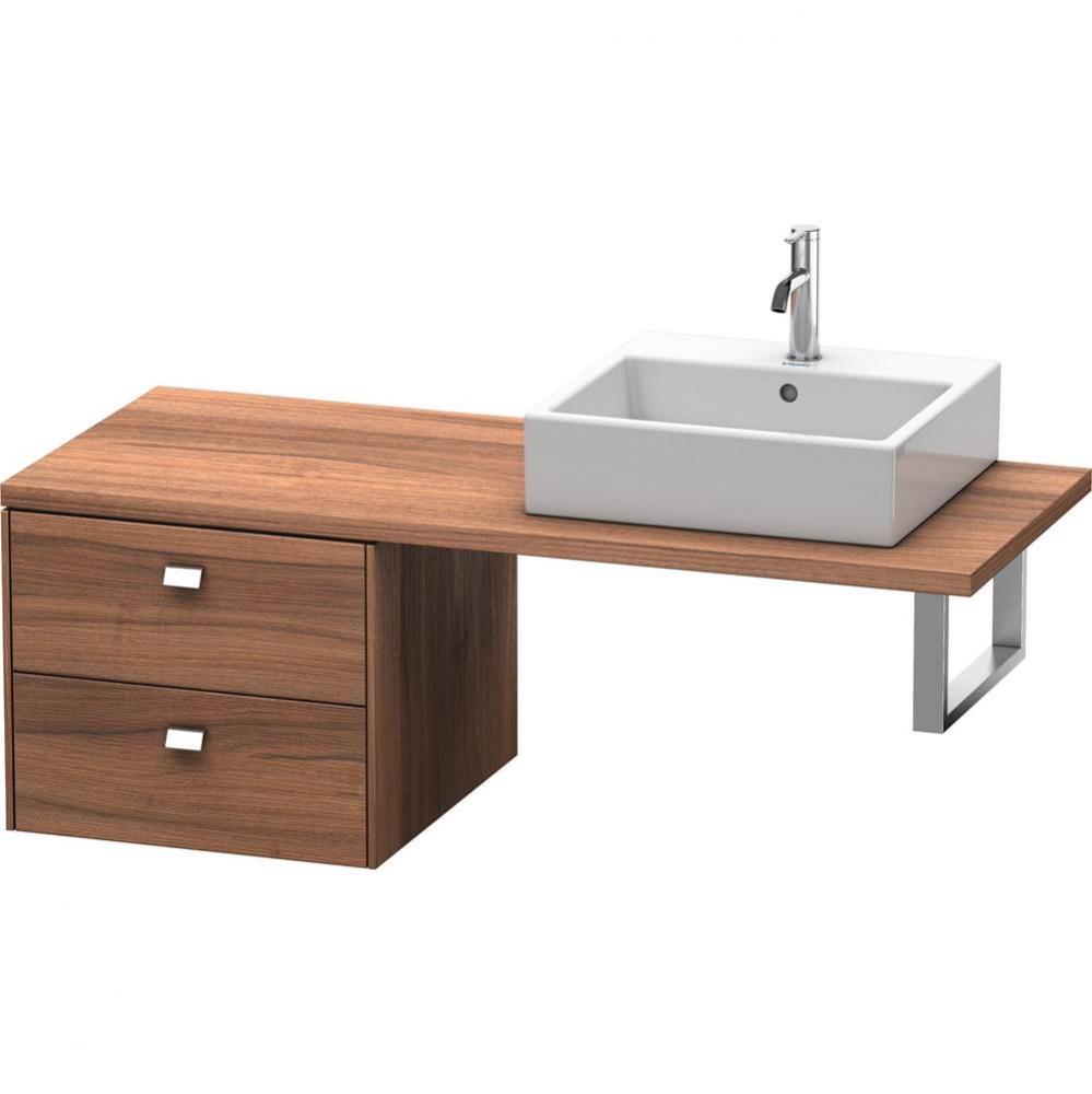 Duravit Brioso Low Cabinet for Console  Natural Walnut