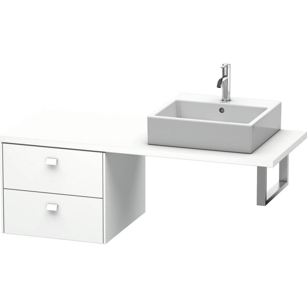 Duravit Brioso Low Cabinet for Console  White Matte
