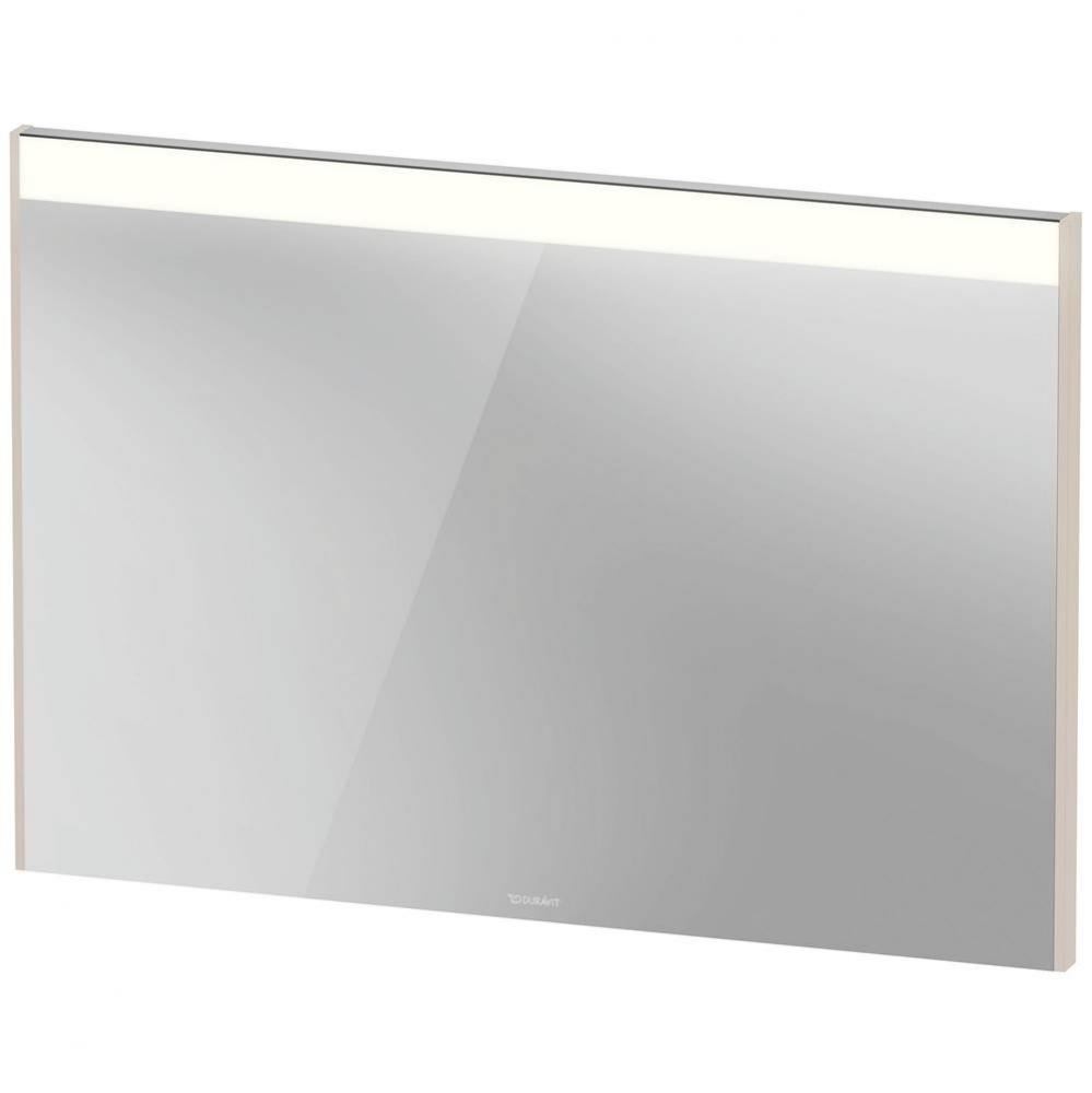 Duravit Brioso Mirror with Lighting Taupe