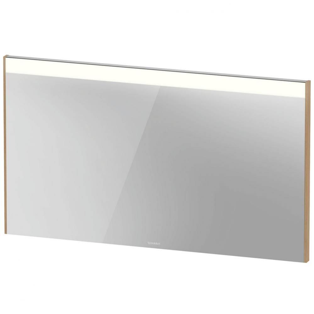 Duravit Brioso Mirror with lighting  European Oak