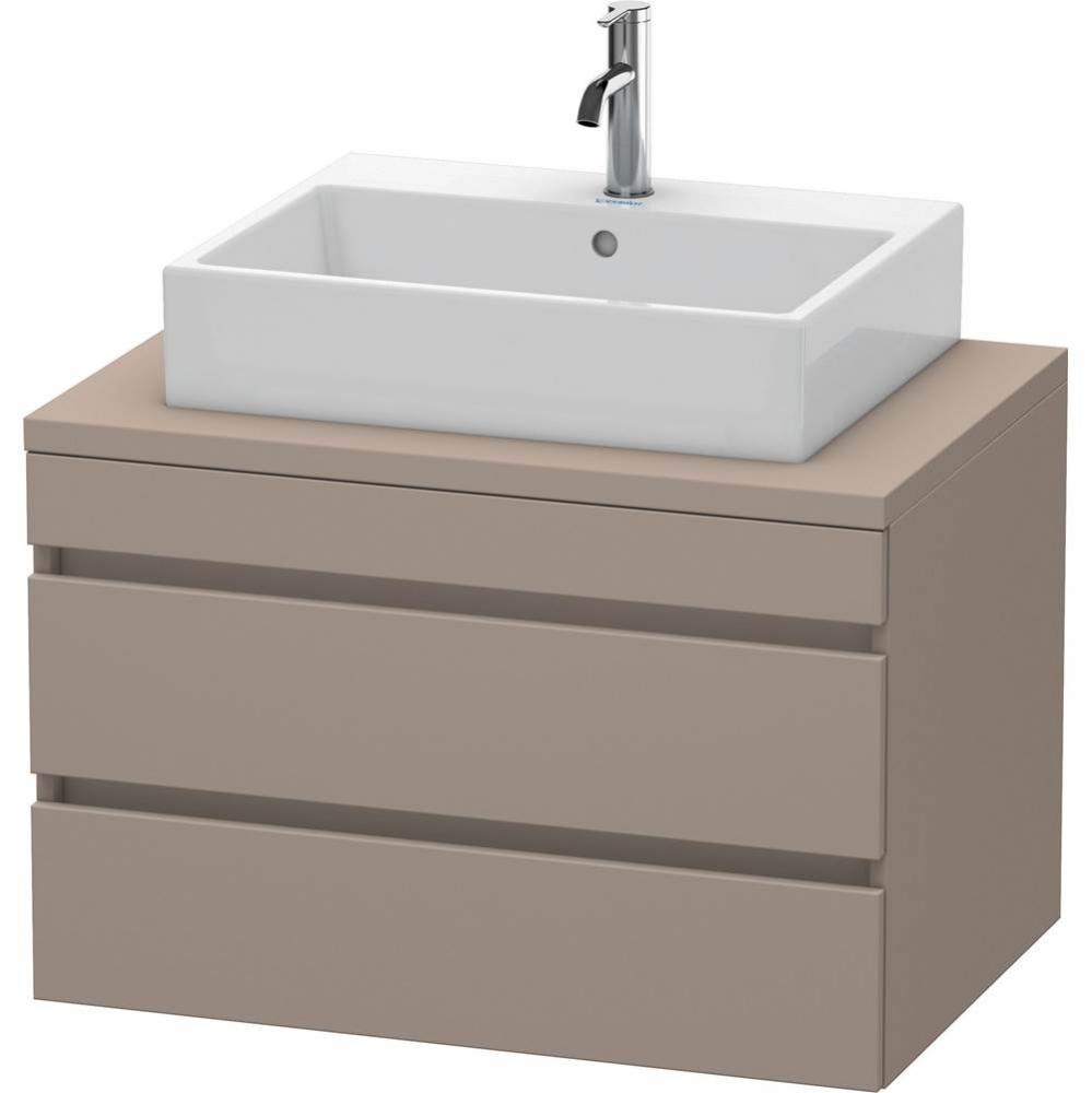 Duravit DuraStyle Vanity Unit for Console  Basalt Matte