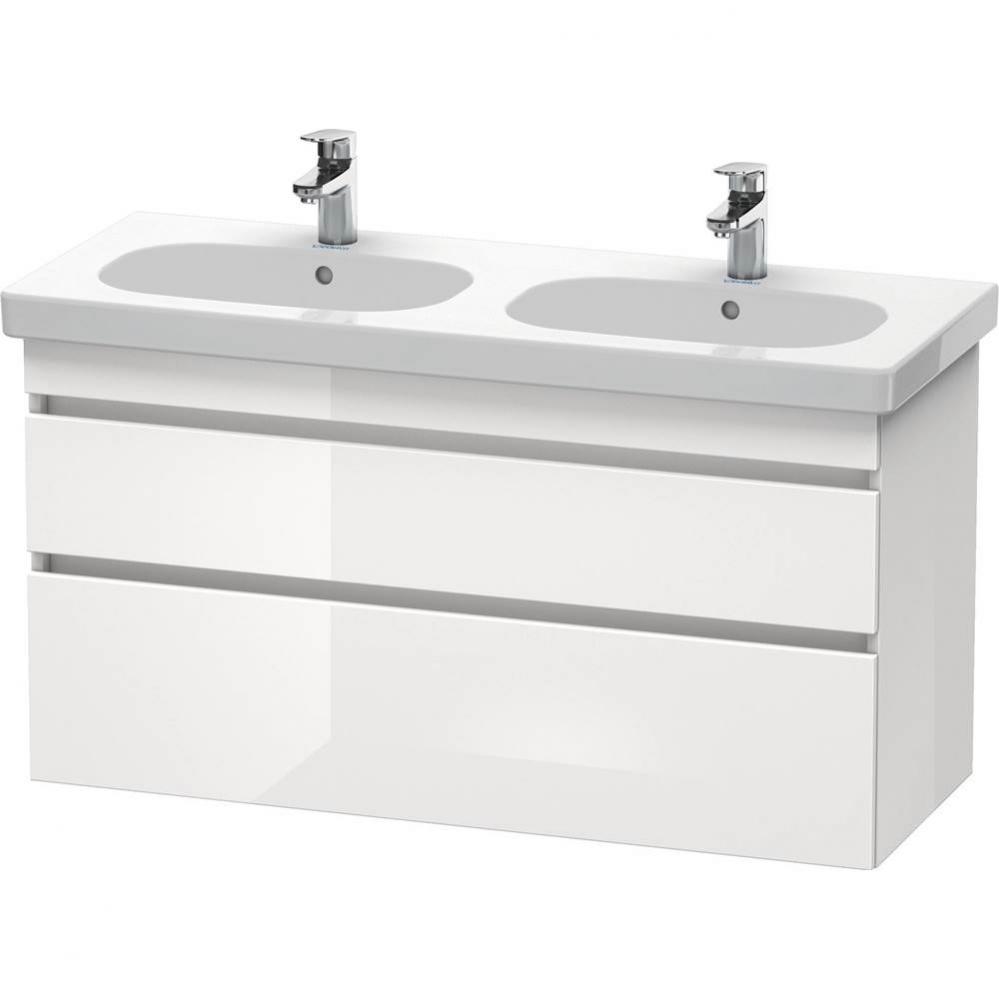 Duravit DuraStyle Two Drawer Wall-Mount Vanity Unit Taupe|Basalt