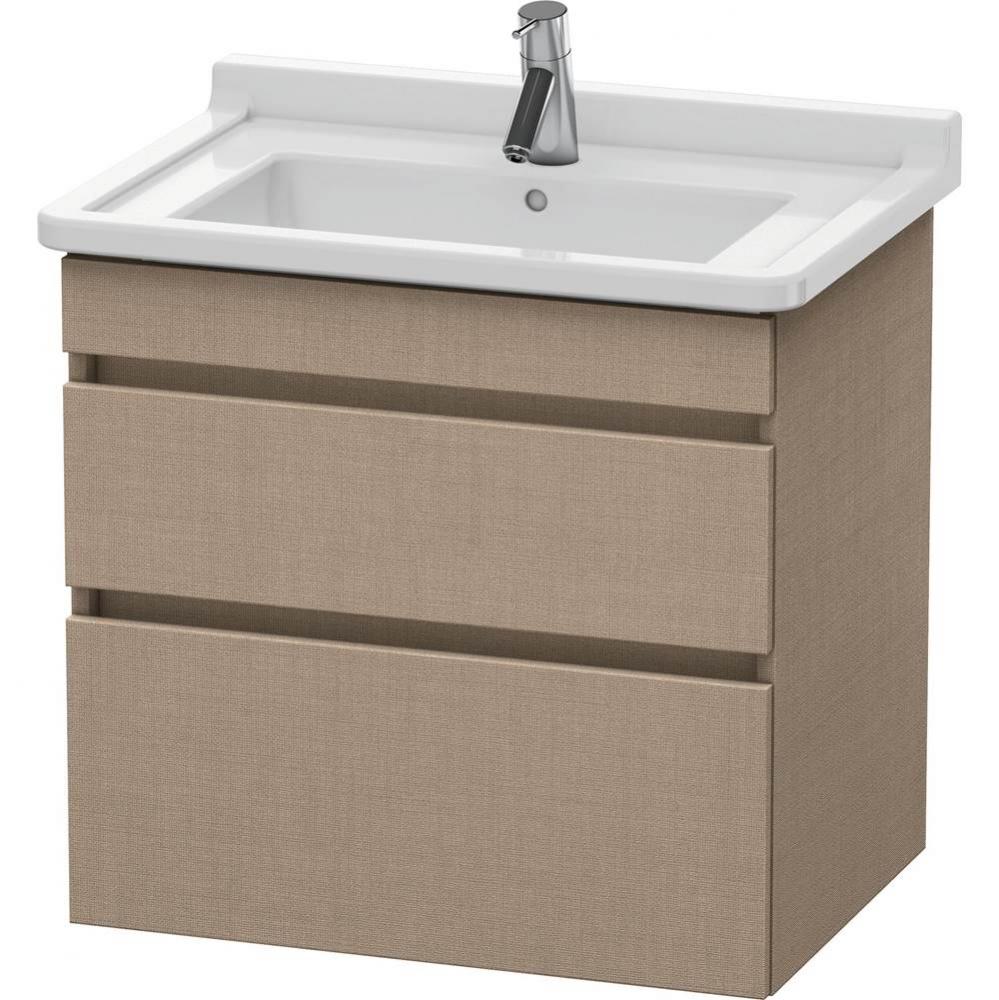 Duravit DuraStyle Two Drawer Wall-Mount Vanity Unit Linen