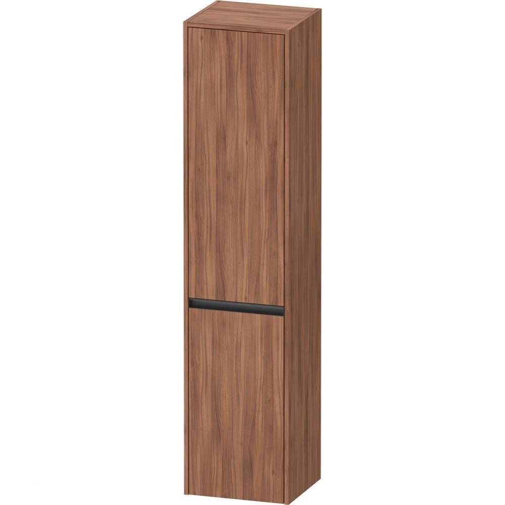 Duravit Ketho.2 15 3/4'' x 69 1/4'' Wall Mount Linen Cabinet in Natural Walnut