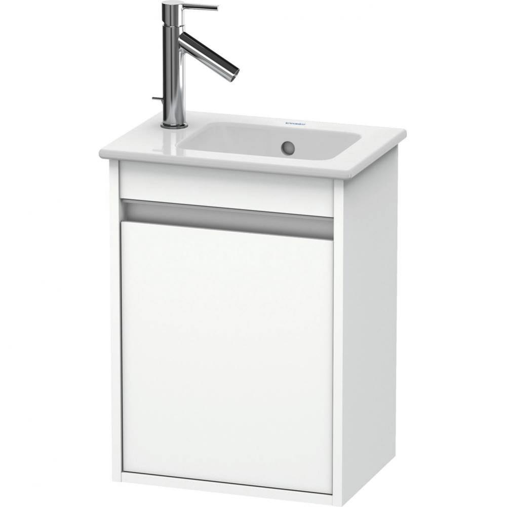 Ketho One Door Wall-Mount Vanity Unit White