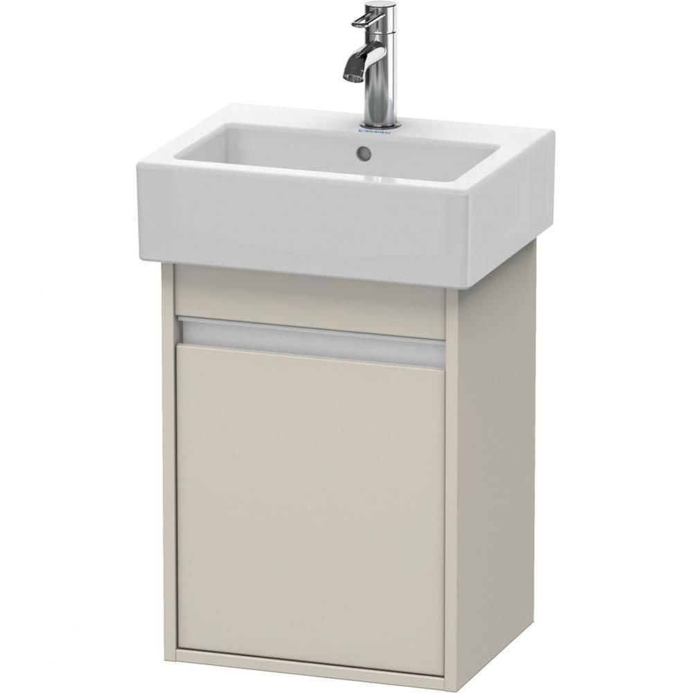 Duravit Ketho Wall-Mount Vanity Unit Taupe