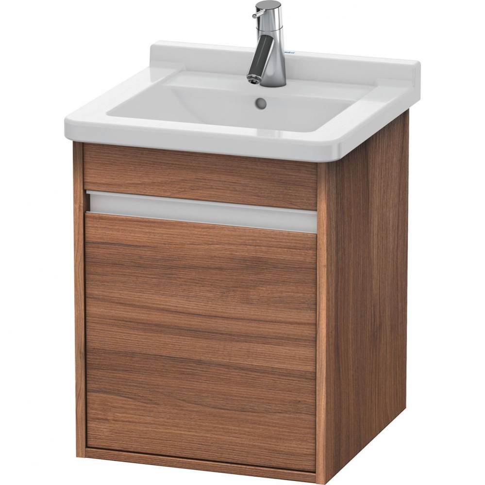 Ketho Wall-Mount Vanity Unit Walnut