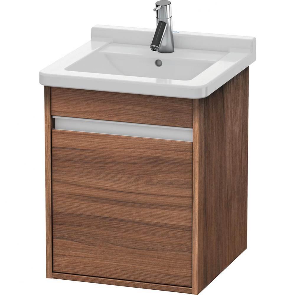 Ketho Wall-Mount Vanity Unit Walnut