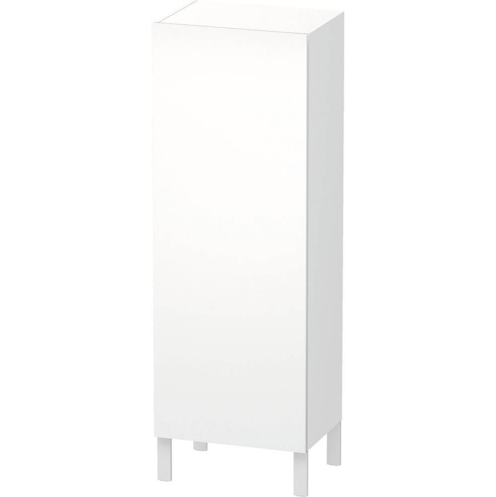 Duravit L-Cube 19 5/8'' x 52'' Wall Mount Linen Cabinet in Matte White
