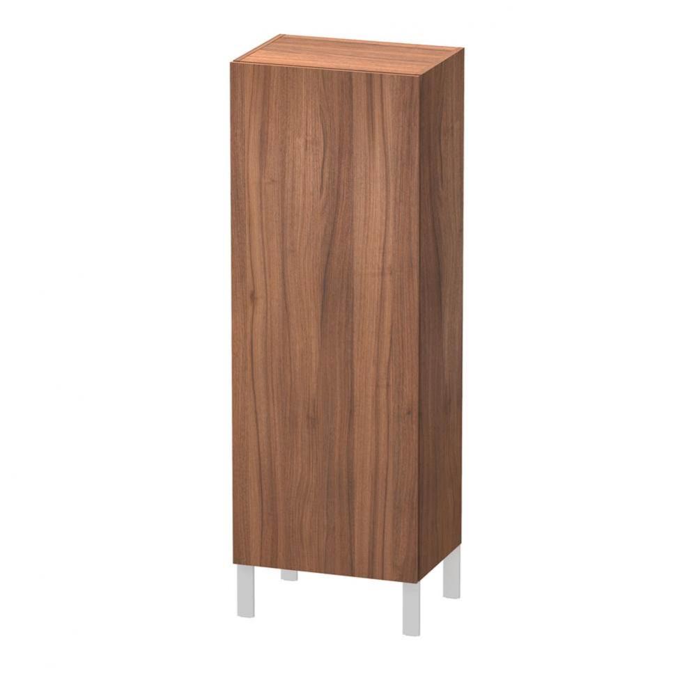 Duravit L-Cube 19 5/8'' x 52'' Wall Mount Linen Cabinet in Natural Walnut