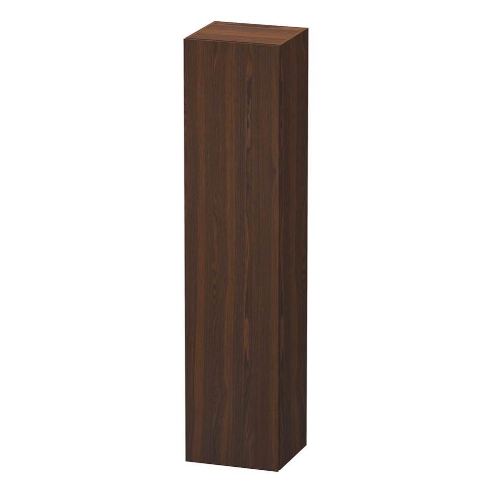 L-Cube Tall Cabinet Walnut Brushed