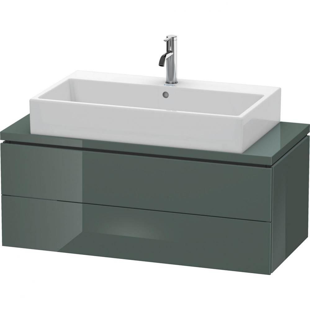 Duravit L-Cube Two Drawer Vanity Unit For Console Dolomite Gray