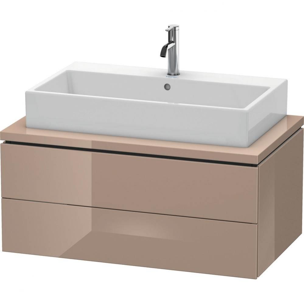 Duravit L-Cube Two Drawer Vanity Unit For Console Cappuccino