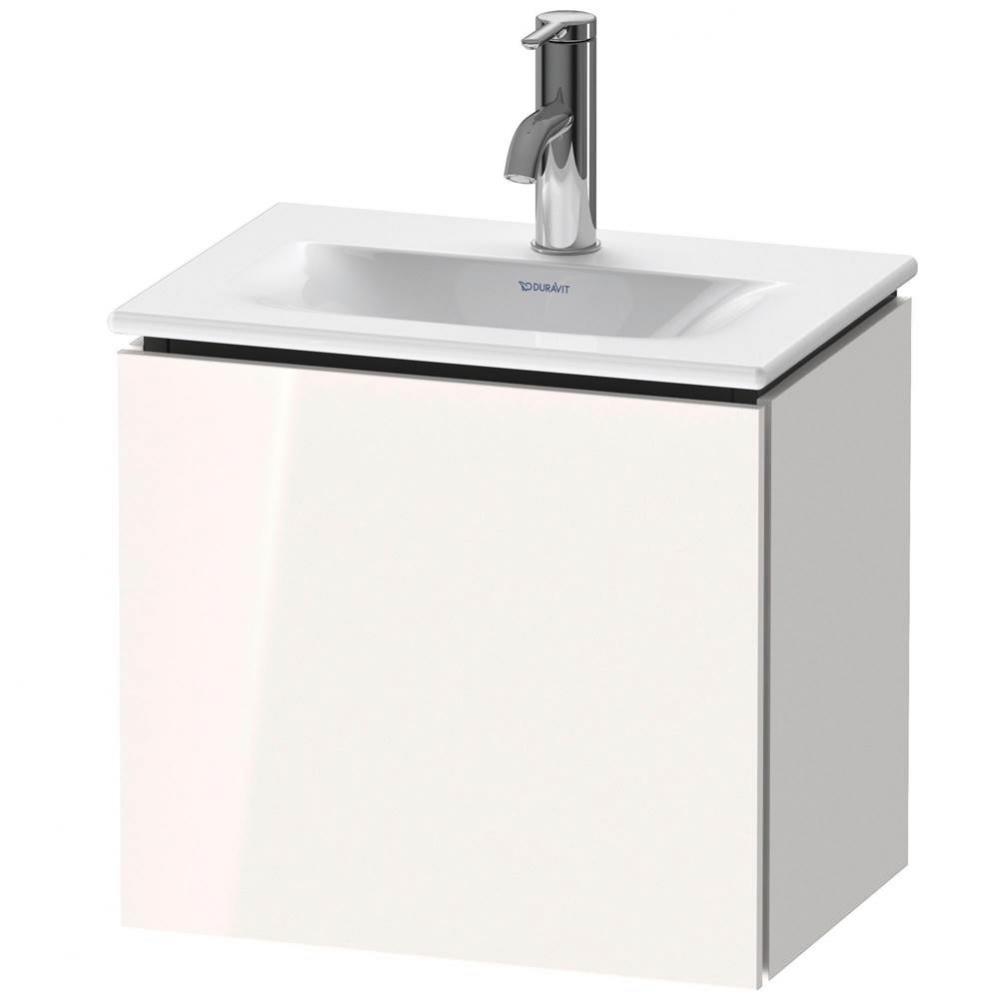 L-Cube One Door Wall-Mount Vanity Unit White