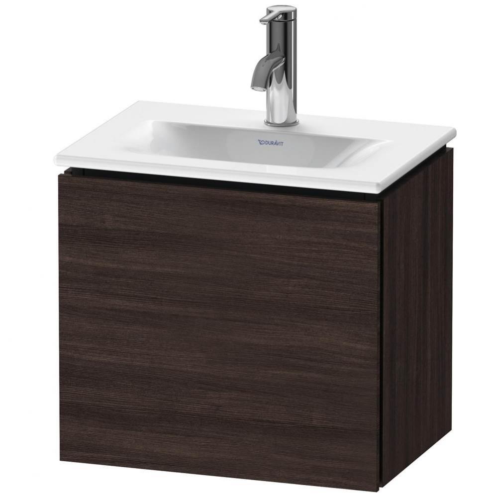 Duravit L-Cube One Door Wall-Mount Vanity Unit Chestnut Dark