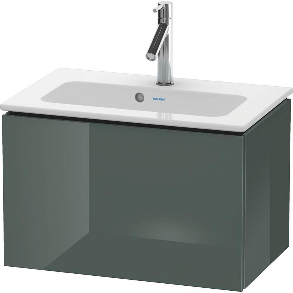 Duravit L-Cube One Drawer Wall-Mount Vanity Unit Dolomite Gray