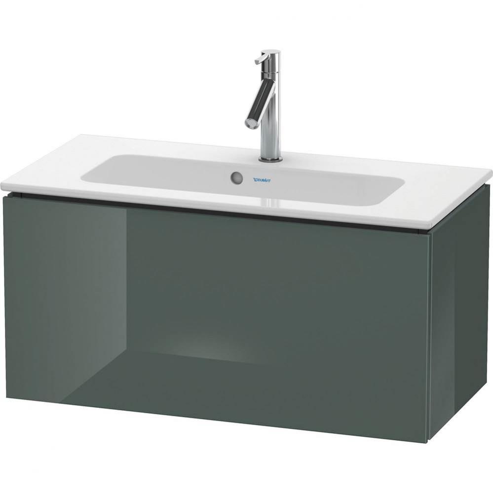 Duravit L-Cube One Drawer Wall-Mount Vanity Unit Dolomite Gray